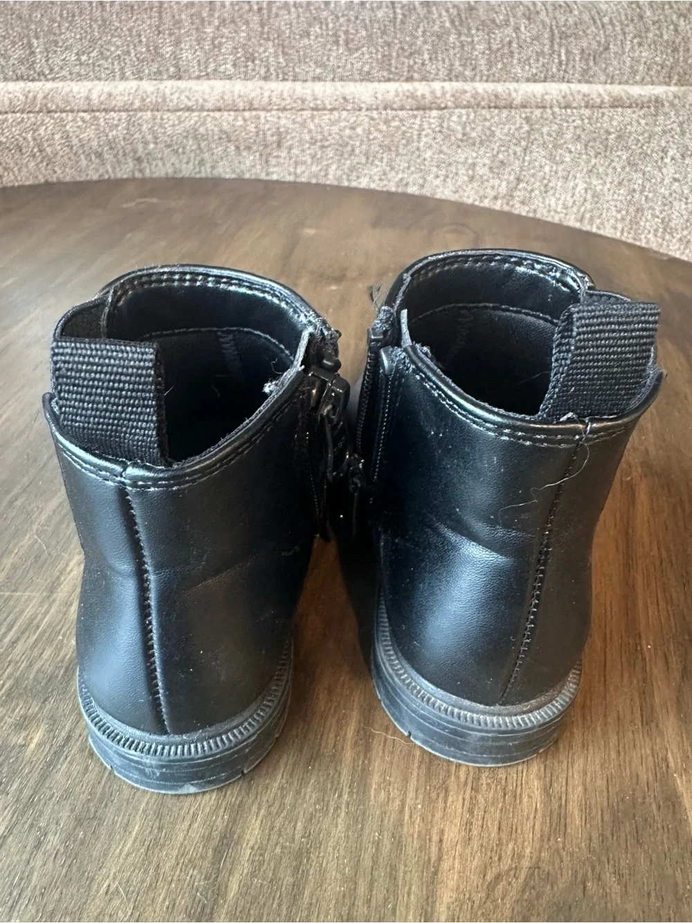 Kids Black Chelsea Ankle Boots